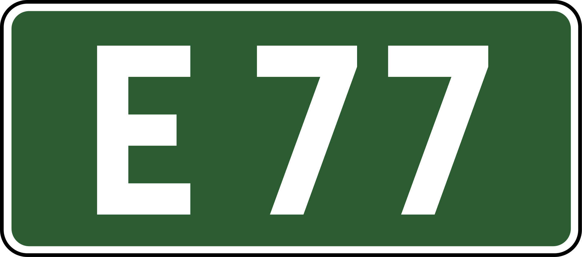 Znak drogowy E-16