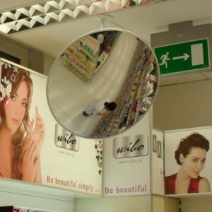 Lustro sklepowe okrągłe 300 mm
