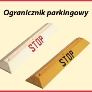 Separator punktowy parkingowy-ogranicznik parkingowy "STOP"
