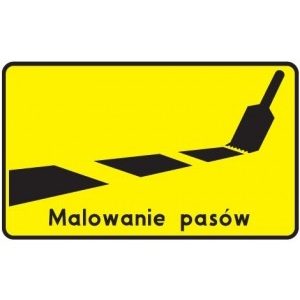 Tabliczka do znaku drogowego T-19
