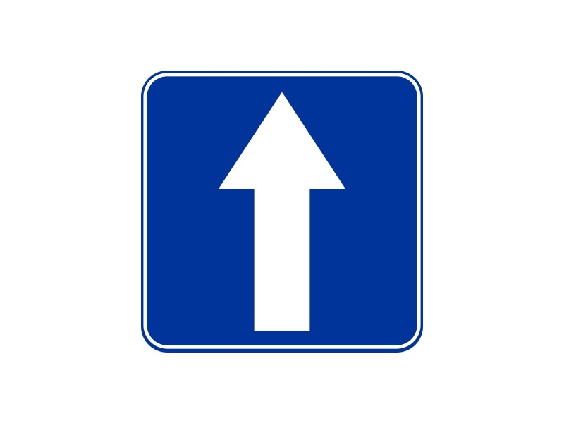 Znak drogowy D-3
