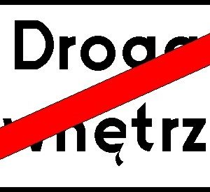 Znak drogowy D-47