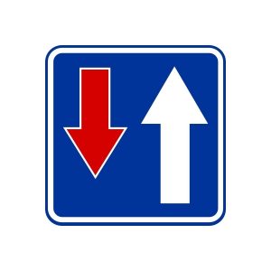Znak drogowy D-5