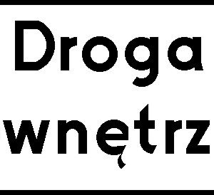 Znak drogowy D-46