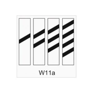 Wskaźnik kolejowy W 11a, wysoki