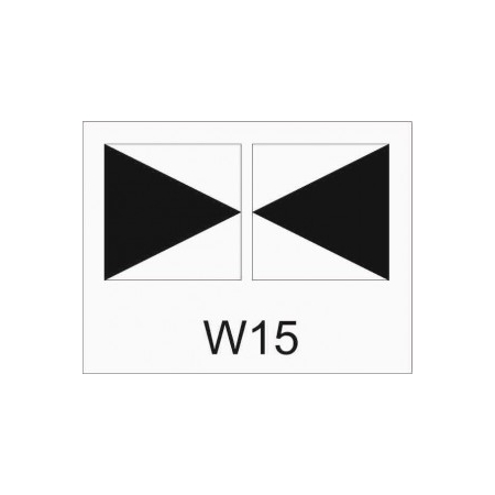 Wskaźnik kolejowy W 15 „Wskaźnik zmiany lokalizacji”