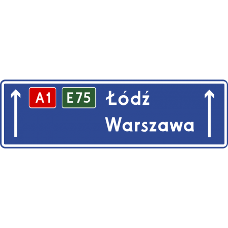 Znak drogowy E-2d 